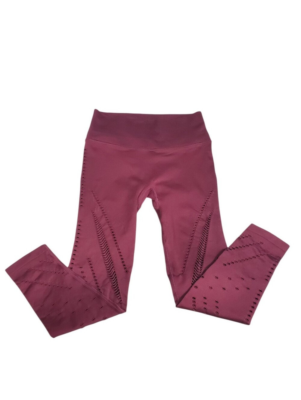 Victoria Sport Victoria's Secret Wine Colored Leggings Size Small Stretch